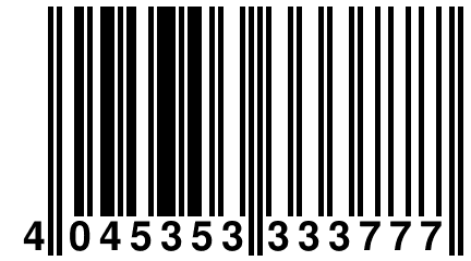 4 045353 333777