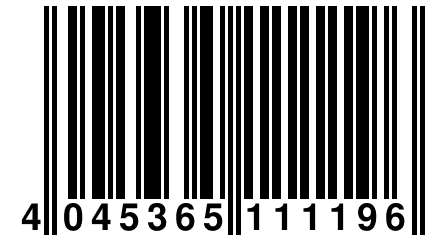4 045365 111196