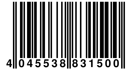 4 045538 831500