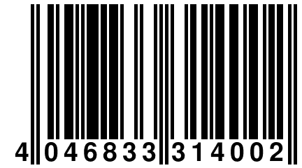 4 046833 314002