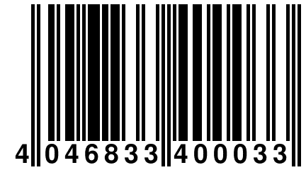 4 046833 400033
