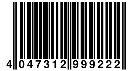 4 047312 999222