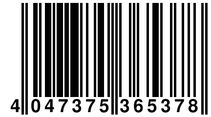 4 047375 365378