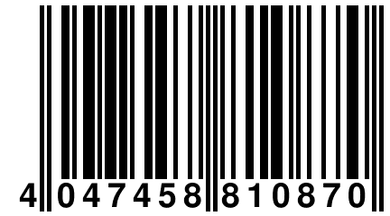 4 047458 810870