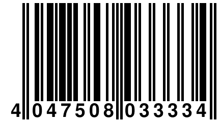 4 047508 033334