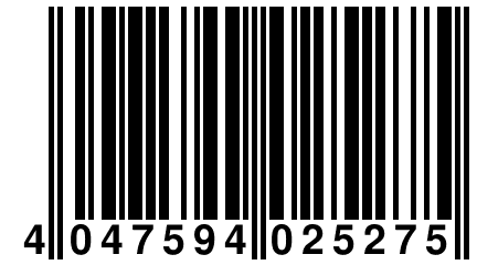 4 047594 025275