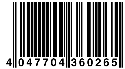 4 047704 360265