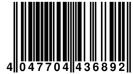 4 047704 436892