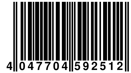 4 047704 592512