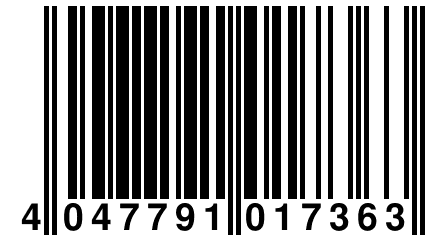 4 047791 017363