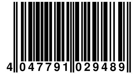 4 047791 029489