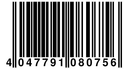 4 047791 080756