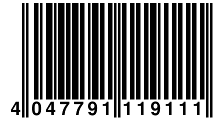 4 047791 119111