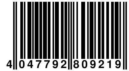 4 047792 809219