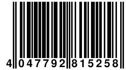 4 047792 815258