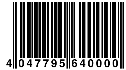 4 047795 640000