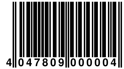 4 047809 000004