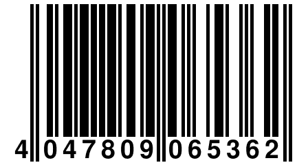 4 047809 065362