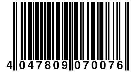 4 047809 070076