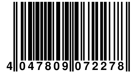 4 047809 072278