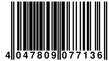 4 047809 077136