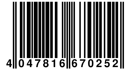 4 047816 670252