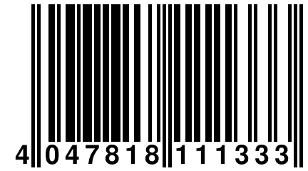 4 047818 111333