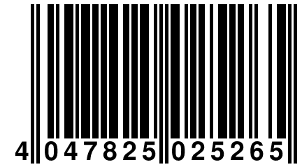4 047825 025265