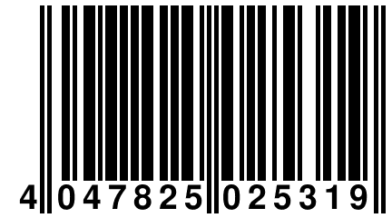4 047825 025319