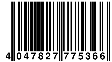 4 047827 775366