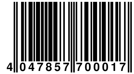 4 047857 700017