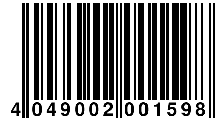 4 049002 001598