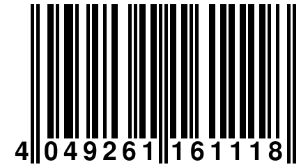4 049261 161118
