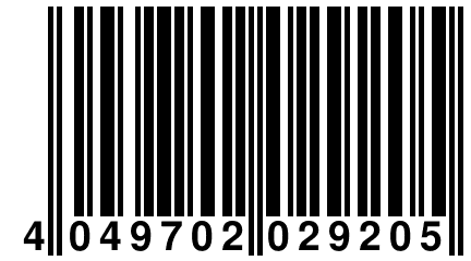4 049702 029205