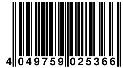 4 049759 025366