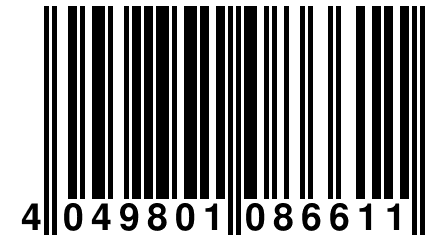 4 049801 086611