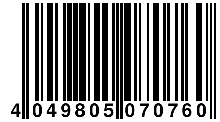 4 049805 070760