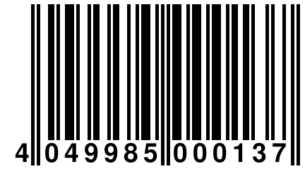 4 049985 000137