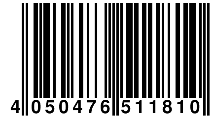 4 050476 511810