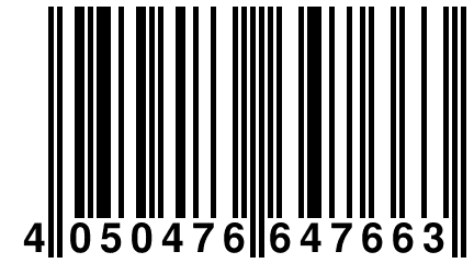 4 050476 647663