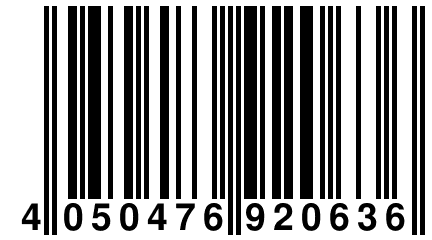 4 050476 920636