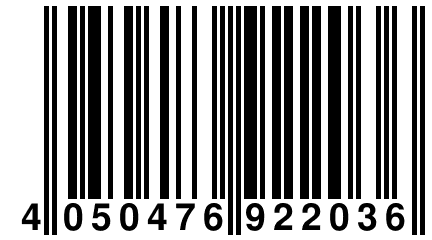 4 050476 922036