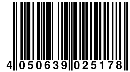 4 050639 025178