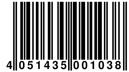 4 051435 001038