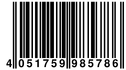 4 051759 985786