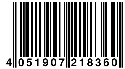 4 051907 218360