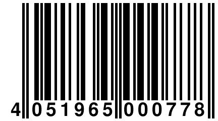 4 051965 000778