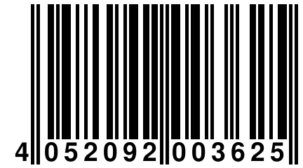 4 052092 003625