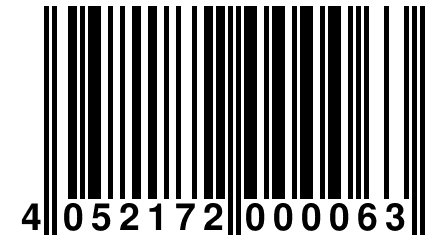 4 052172 000063