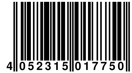 4 052315 017750